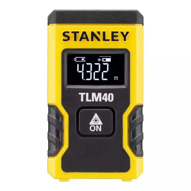 Medidor de distâncias Stanley STHT77666-0 preto amarelo 0,165-12m LCD