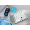 Bosch GLM 150-27 C Professional 0601072Z00 medidor de distâncias a laser, 0,08-150 m, ±1,5 mm, classe laser 2, azul/preto