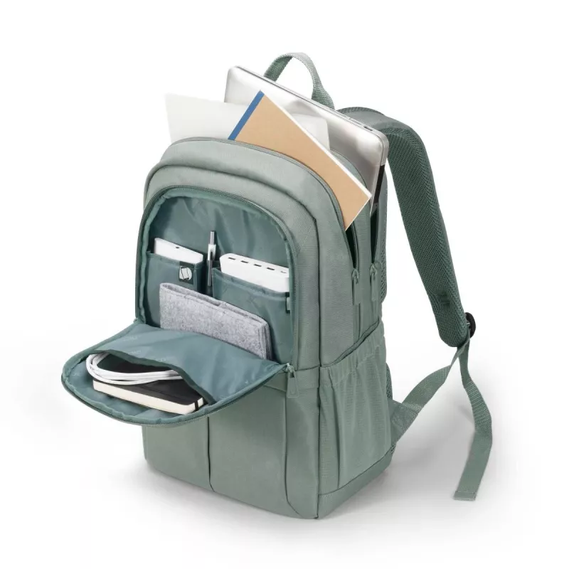 Mochila DICOTA Eco Backpack Scale - mochila para portátil 13-15,6 polegadas - cinzento / 600d PET reciclado