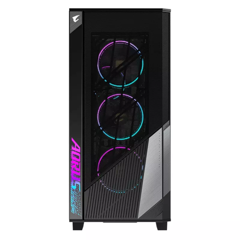 Caixa de computador GIGABYTE GB-AC500G Midi Tower preto