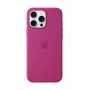 Capa de silicone Apple com MagSafe para iPhone 16 Pro Max Fuchsia