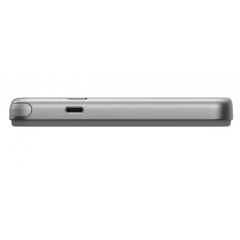 Power bank EcoFlow Rapid 5000 (iões de lítio 5000 mAh, carregamento rápido PD, 30 W total, sem fios, USB-C, prateado)