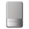 Power bank EcoFlow Rapid 5000 (iões de lítio 5000 mAh, carregamento rápido PD, 30 W total, sem fios, USB-C, prateado)