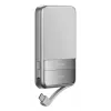 Power bank EcoFlow Rapid 5000 (iões de lítio 5000 mAh, carregamento rápido PD, 30 W total, sem fios, USB-C, prateado)