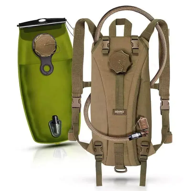Mochila de hidratação Source Tactical 3L Modelo 4000330203 com reservatório para uso exterior e tático