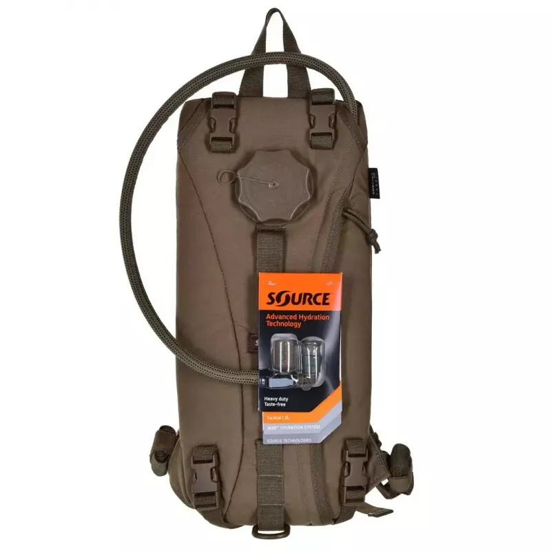 Mochila de hidratação Source Tactical 3L Modelo 4000330203 com reservatório para uso exterior e tático