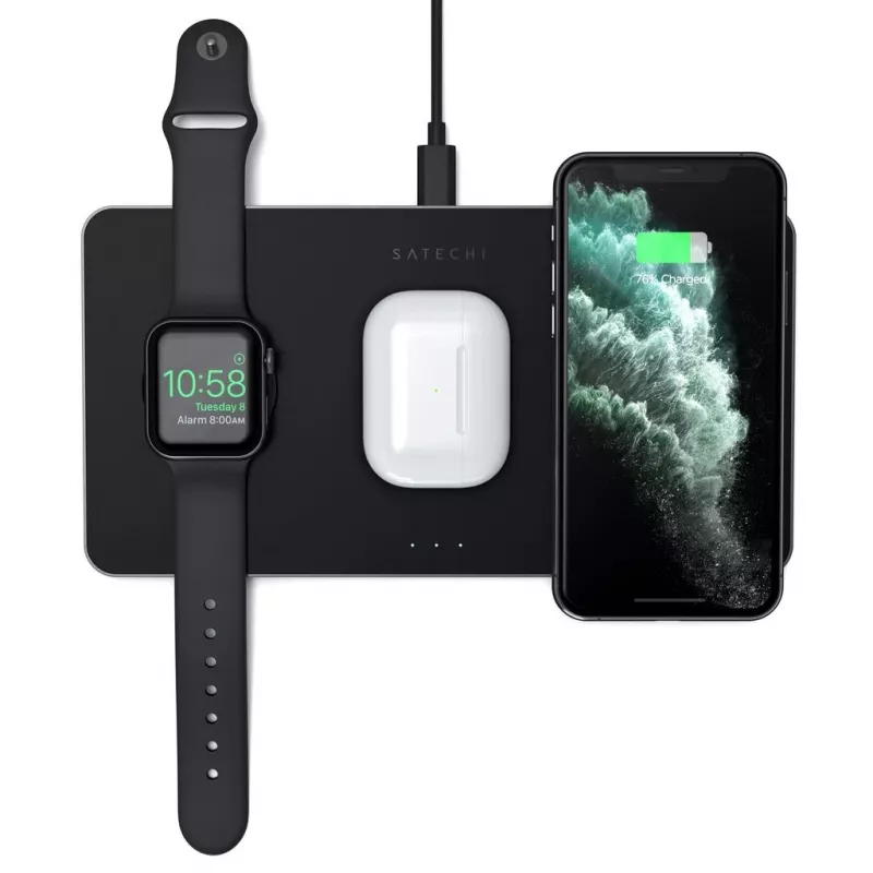 Carregador para dispositivo móvel Satechi ST-X3TWCPM