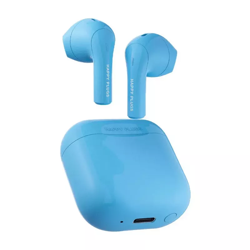 Happy Plugs Joy auriculares sem fios intra-auriculares, azuis