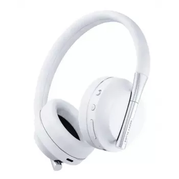 Headset Tura Scandinavia AB PLAY — com fios e sem fios (Bluetooth), USB-C, supra-aural, 20–20,000 Hz, branco, 170 g