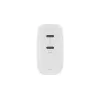 Carregador móvel Native Union FAST-PD67-WHT-INT 2 USB Type-C carregamento rápido