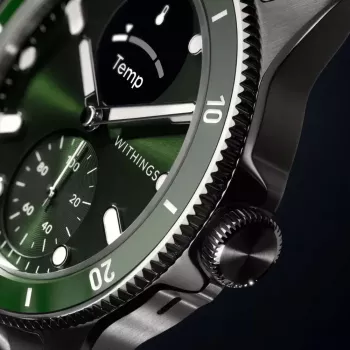 Smartwatch Withings ScanWatch Nova aço inoxidável