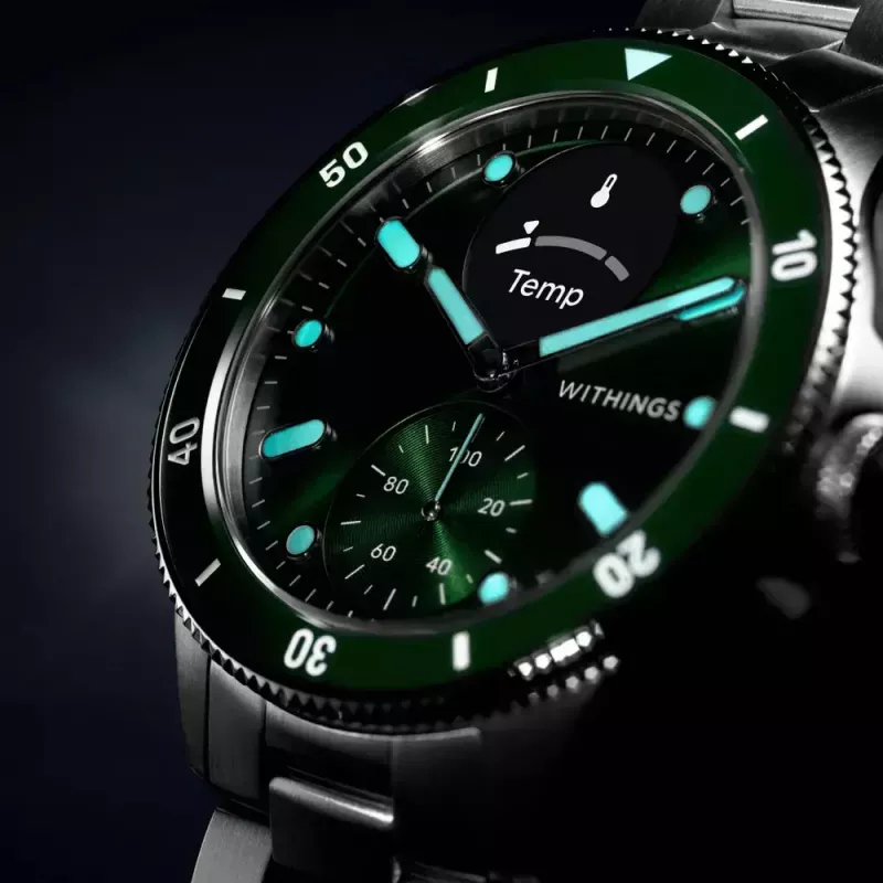Smartwatch Withings ScanWatch Nova aço inoxidável