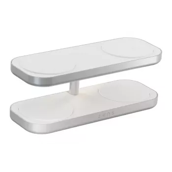 Carregador sem fios ZENS Quattro Wireless Charger Pro 4 branco