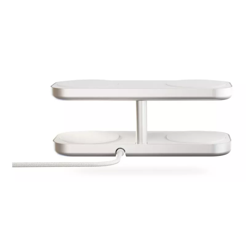 Carregador sem fios ZENS Quattro Wireless Charger Pro 4 branco