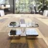 Carregador sem fios ZENS Quattro Wireless Charger Pro 4 branco
