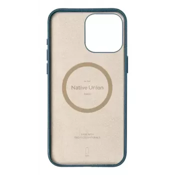 Capa de proteção Native Union (Re)Classic para iPhone 16 Pro Max – azul-marinho, para ecrã de 17,5 cm (6,9 polegadas)
