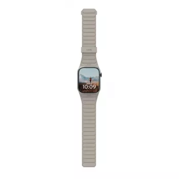 Urban Armor Gear Pathfinder bracelete de silicone para Apple Watch, preto/titânio