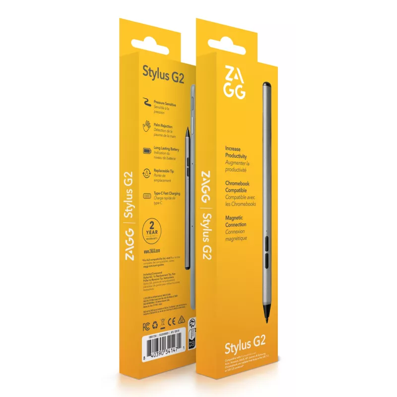 Stylus Zagg G2 compatível com Acer Amazon ASUS HP Lenovo Samsung USI 1.0 2.0