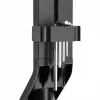 Suporte de parede duplo para monitor MACLEAN MC-633 mola a gás para monitores de 17