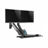 Suporte de parede duplo para monitor MACLEAN MC-633 mola a gás para monitores de 17