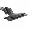 Suporte de parede duplo para monitor MACLEAN MC-633 mola a gás para monitores de 17