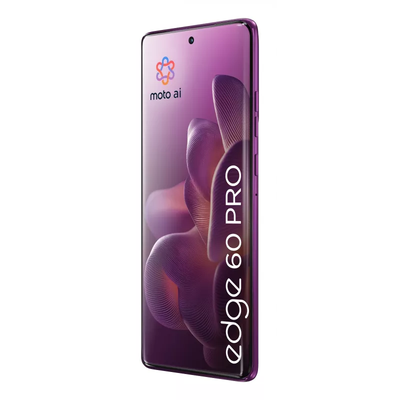 Motorola edge 60 pro 16,9 cm (6,67 polegadas) Dual SIM Android 15 5G USB Type-C 12 GB 512 GB 6000 mAh roxo