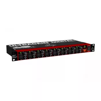 Behringer ULTRAGAIN DIGITAL ADA8200 conversor AD/DA de 8 canais, 24 bits/48 kHz, E/S XLR, montável em rack