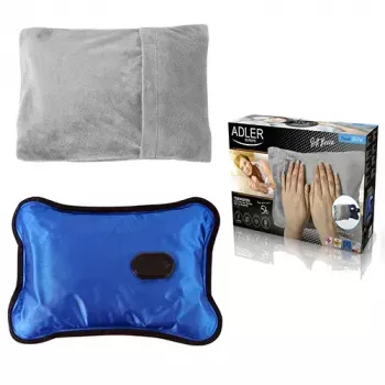 Saco de água quente elétrico Adler AD 7427 — 360 W, azul, 250×90×160 mm, cabo removível