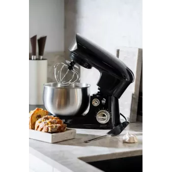 Robot de cozinha Adler AD 4226b — 700 W (máx. 1200 W), tigela de aço inoxidável 3 L, 6 velocidades, movimento planetário