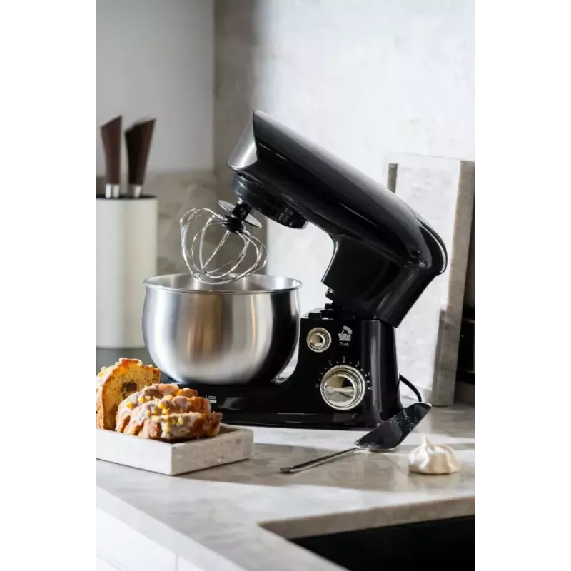 Robot de cozinha Adler AD 4226b — 700 W (máx. 1200 W), tigela de aço inoxidável 3 L, 6 velocidades, movimento planetário