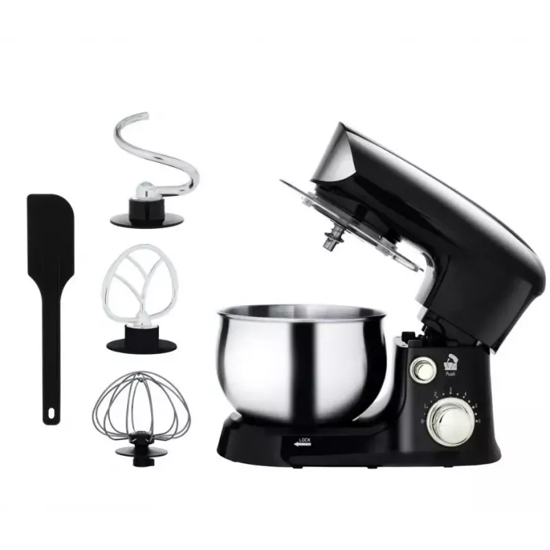 Robot de cozinha Adler AD 4226b — 700 W (máx. 1200 W), tigela de aço inoxidável 3 L, 6 velocidades, movimento planetário