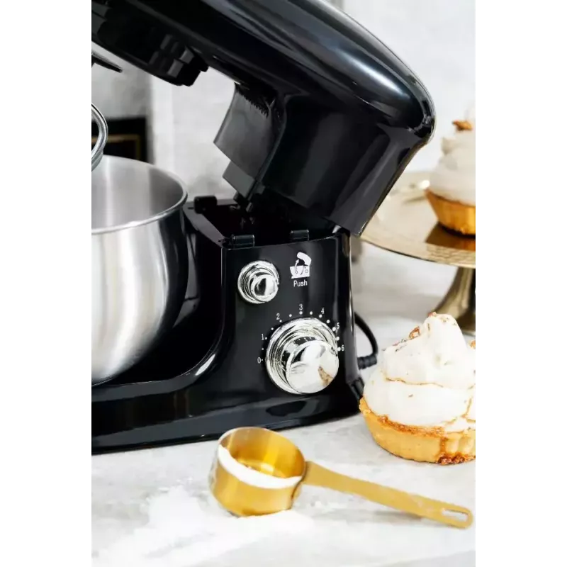 Robot de cozinha Adler AD 4226b — 700 W (máx. 1200 W), tigela de aço inoxidável 3 L, 6 velocidades, movimento planetário