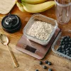 Balança de cozinha eletrónica Adler AD 3183 — capacidade 5 kg, precisão 1 g, superfície de pesagem em aço inoxidável, cor cobre