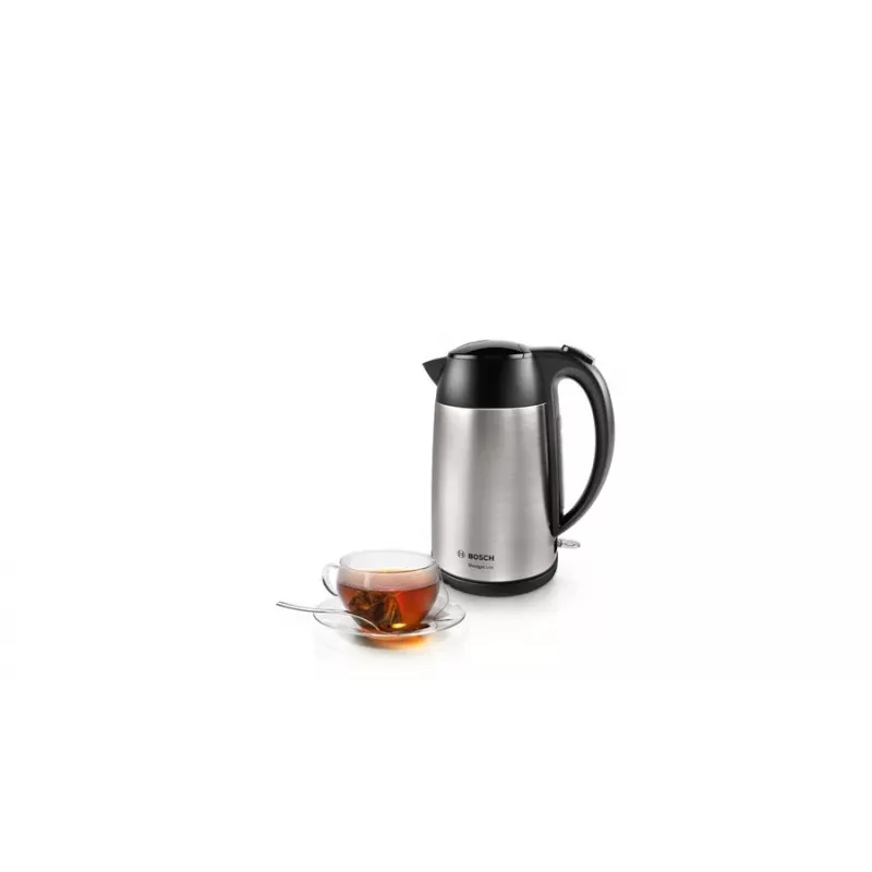Bosch TWK3P420 chaleira elétrica 1,7 l 2400 W preto, aço inoxidável