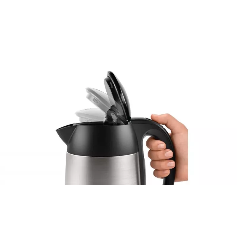 Bosch TWK3P420 chaleira elétrica 1,7 l 2400 W preto, aço inoxidável