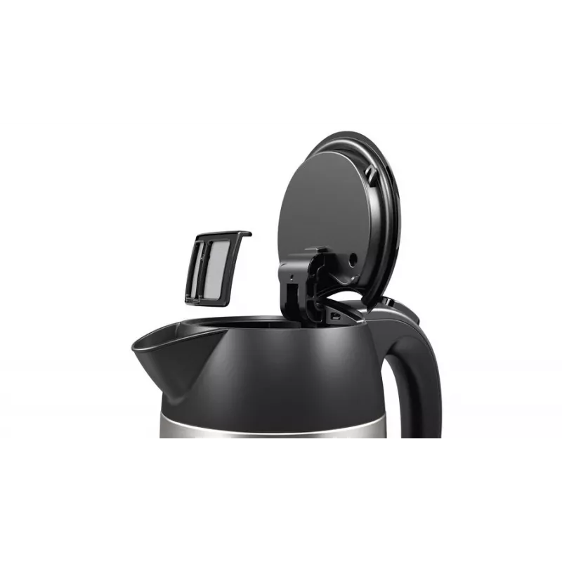 Bosch TWK3P420 chaleira elétrica 1,7 l 2400 W preto, aço inoxidável