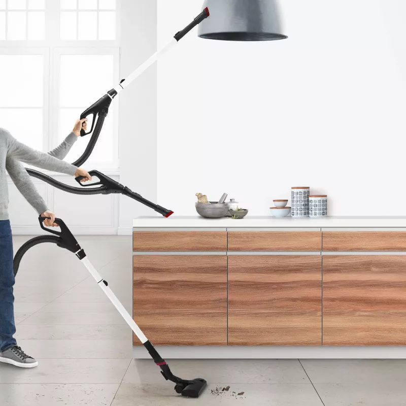 Bosch Serie 6 BGL6HYG1 ProHygienic aspirador de trenó, a seco, 600 W, com saco, 4 l, branco