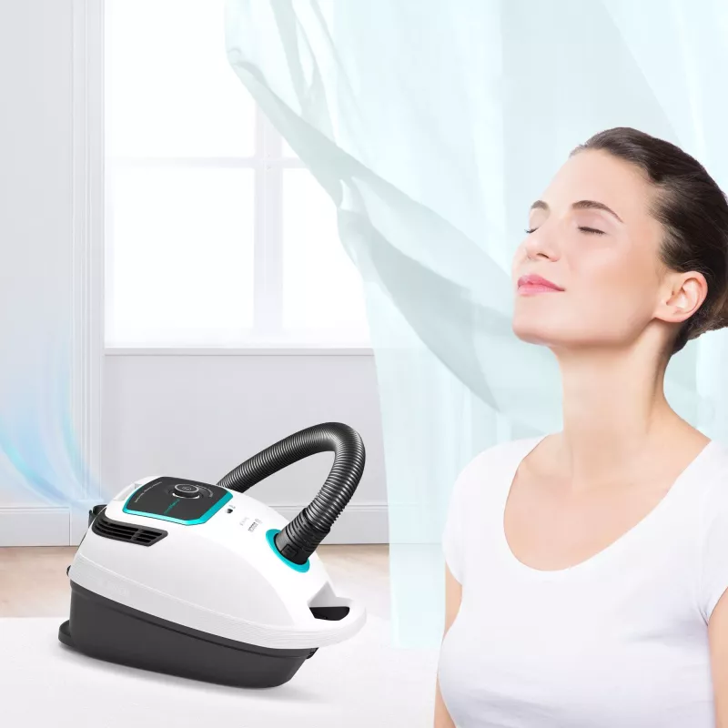Bosch Serie 6 BGL6HYG1 ProHygienic aspirador de trenó, a seco, 600 W, com saco, 4 l, branco
