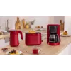 Torradeira Bosch TAT2M124 — 2 fatias 950 W, vermelho, centragem do pão, descongelação, lift