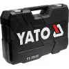 Conjunto de ferramentas de mecânico Yato YT-39009 — conjunto de 68 peças, encaixe 1/4 polegadas, mala preta