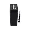 Destruidora de documentos TRACER Edge10L corte cruzado, capacidade de 10 folhas, corte de 6 mm, depósito de 10 L, preta