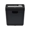 Destruidora de documentos TRACER Edge10L corte cruzado, capacidade de 10 folhas, corte de 6 mm, depósito de 10 L, preta