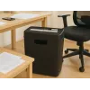 Destruidora de documentos TRACER Edge10L corte cruzado, capacidade de 10 folhas, corte de 6 mm, depósito de 10 L, preta