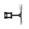 Tracer WallFlex TRAUCH47656 suporte de parede para TV com braço, 32–70 polegadas, VESA 100x100–400x400, máx. 40 kg, inclinação -3°/+7°, rotação ±60°, preto