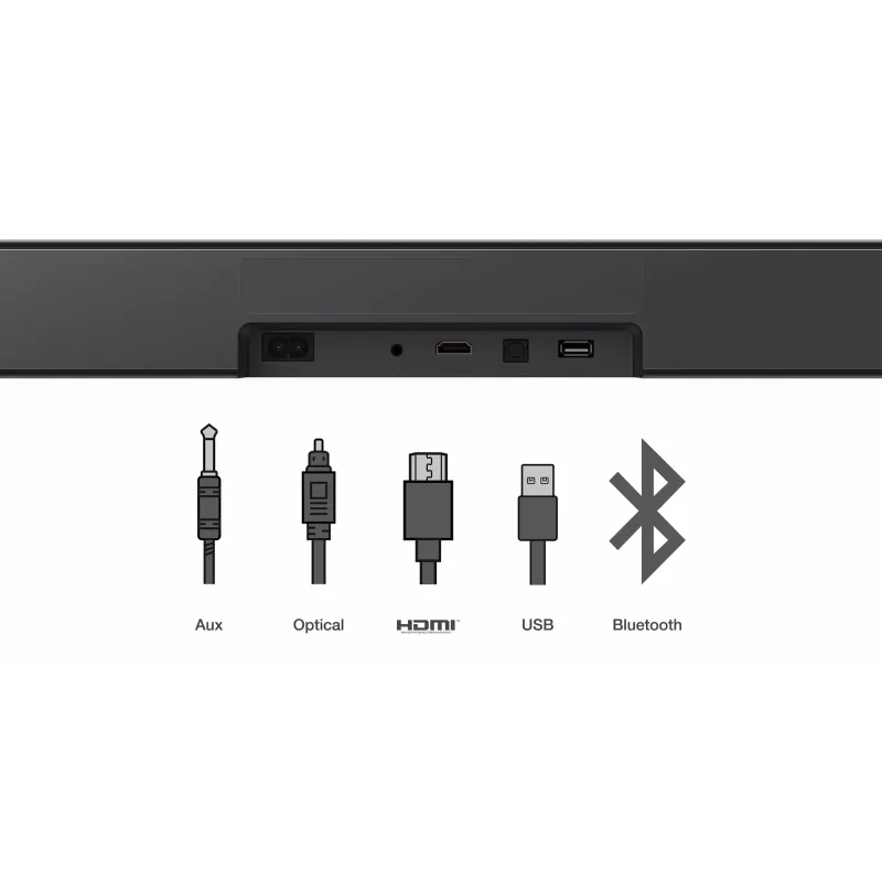 TCL S S45H Classe 2.0 barra de som com Dolby Atmos, DTS Virtual:X e streaming de música por Bluetooth