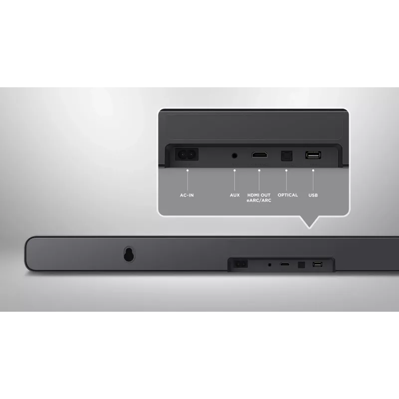 TCL S S45H Classe 2.0 barra de som com Dolby Atmos, DTS Virtual:X e streaming de música por Bluetooth