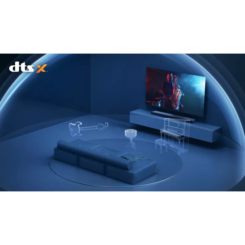 TCL S S45H Classe 2.0 barra de som com Dolby Atmos, DTS Virtual:X e streaming de música por Bluetooth