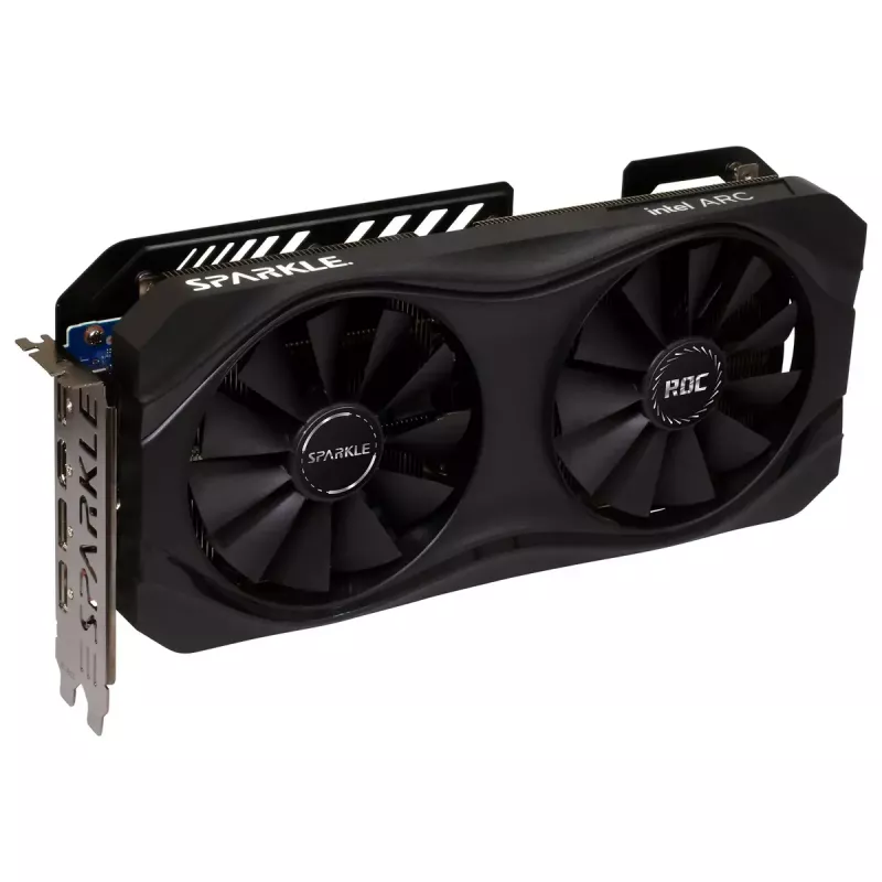 Placa gráfica Sparkle SA770R-16GOC — Intel Arc A770 ROC, 16 GB GDDR6, PCIe 4.0, 281×131×51 mm
