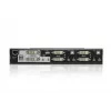Switch KVM ATEN 2 portas USB DVI Dual-View com áudio e hub USB 2.0 (cabo KVM incluído)