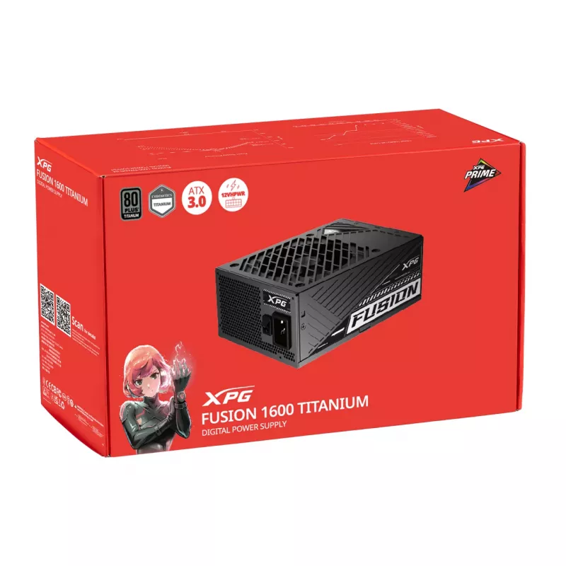 Fonte de alimentação XPG FUSION 1600W